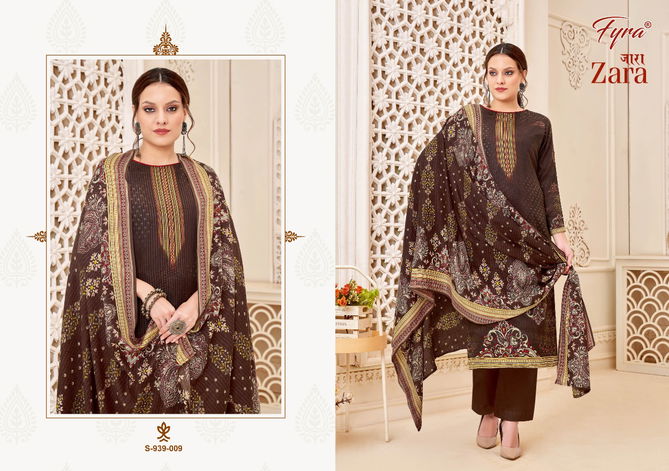 Fyra Zara Pashmina Winter Wear Wholesale Dress Material Collection